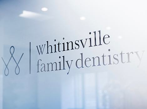 sign for Whitinsville Family Dentistry