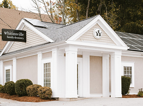 Outside view of Whittinsville Family Dentistry office