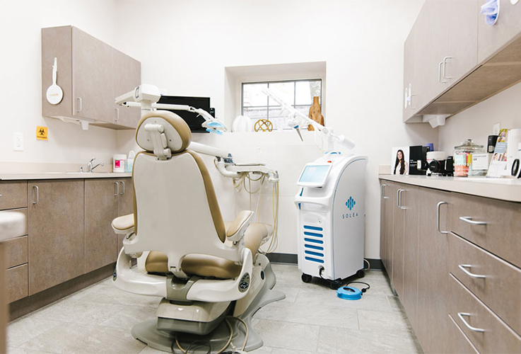 Dental exam room